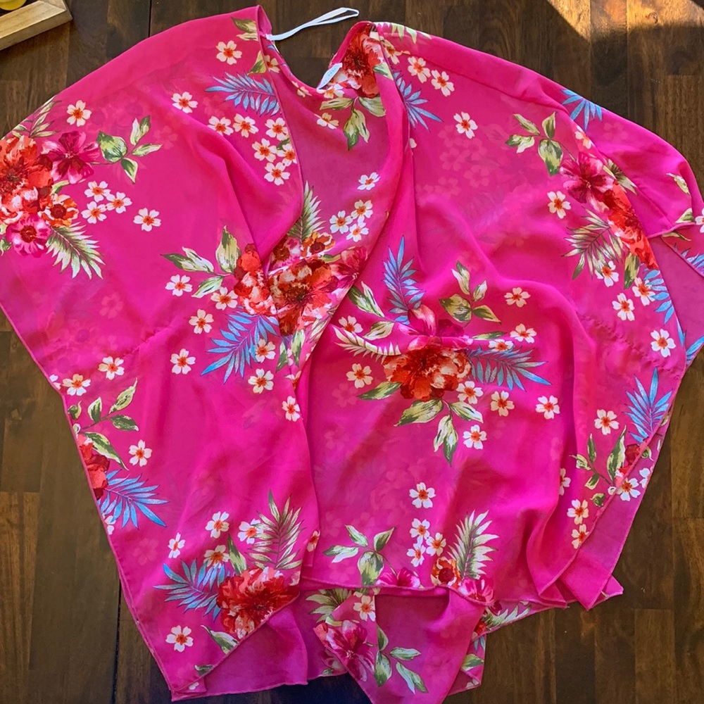 Floral pink cover
